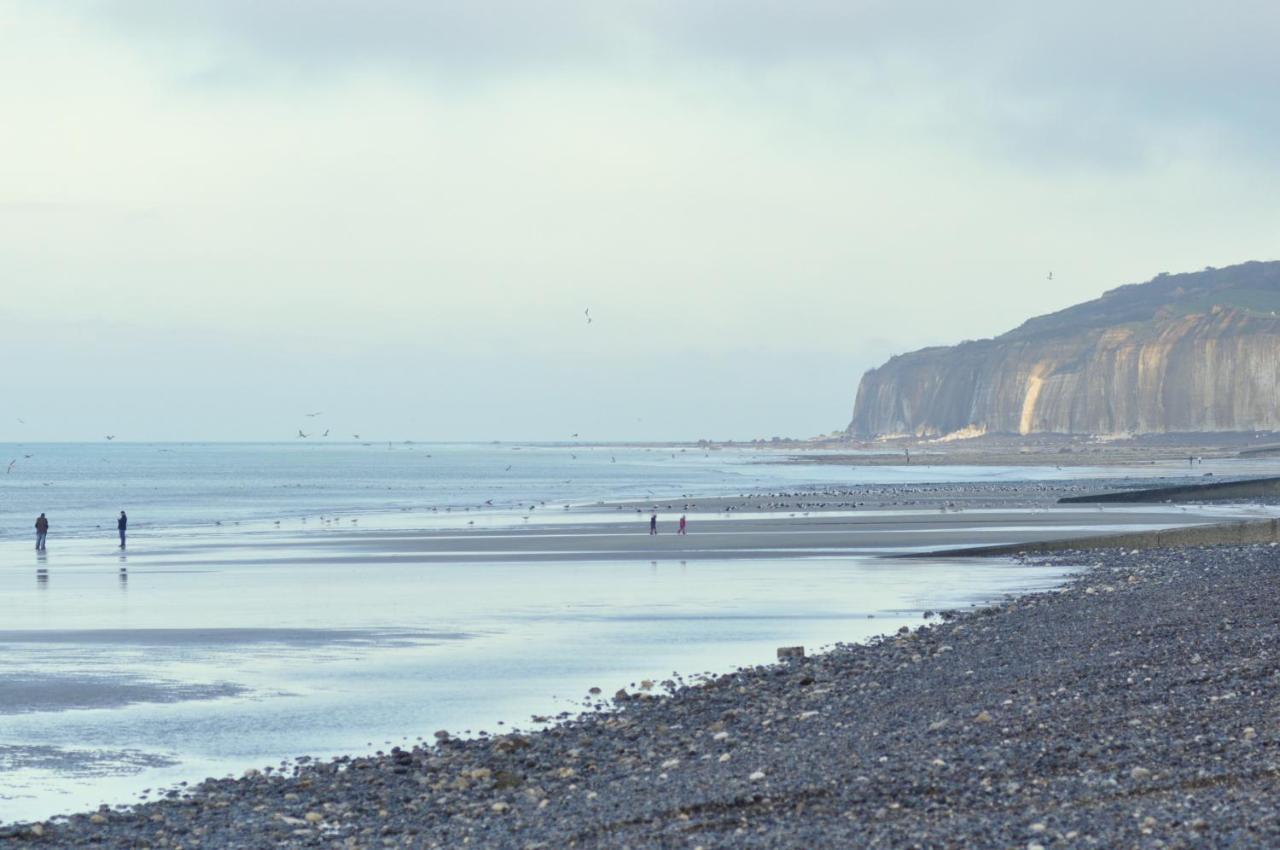 Gite De La Roseraie Quiberville Esterno foto